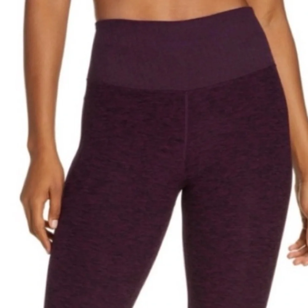 Alo Yoga High-Waist Lounge Legging in Oxblood Heather Size Small